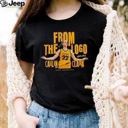 caitlin clark from the logo shirt