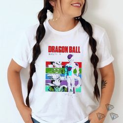 dragon ball z goku vegeta frieza gohan piccolo krillin manga anime shirt