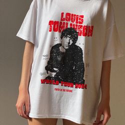 louis shirt, world tour 2024, faith in the future tshirt, fitf tour shirt