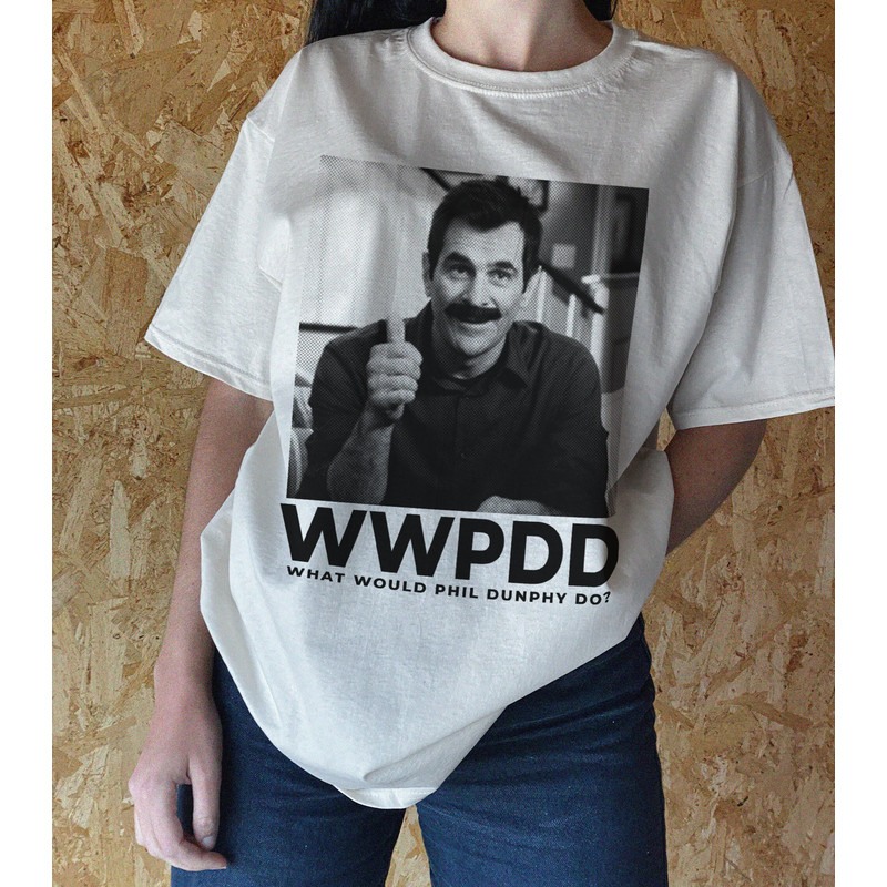 Phil Dunphy tshirt, WWPDD T-shirt, TV show funny 90's retro vintage.jpg