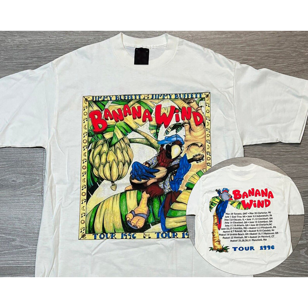 1996 Jimmy Buffett T-shirt, Banana Wind Tour Shirt, Vintage Jimmy Buffett Shirt , Jimmy Buffett Vintage Shirt.jpg