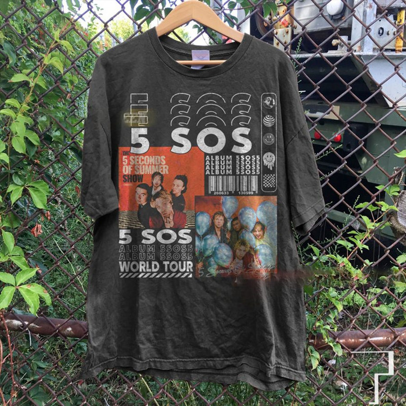 5 Seconds Of Summer Music Shirt, The Show 2023 Tour 5 Seconds Of Summer shirt, 5SOS Tee.jpg