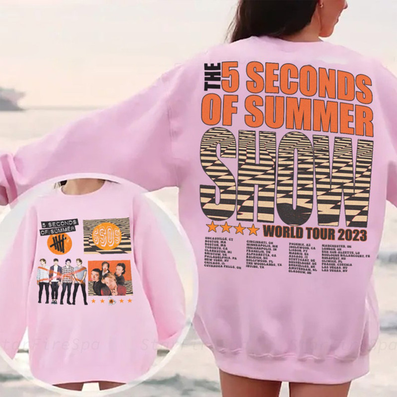 5 Seconds Of Summer Tour 2023 Shirt, 5SOS merch, 5SOS sweatshirt.jpg