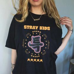 5 star stray kids shirt, stray kids new album shirt