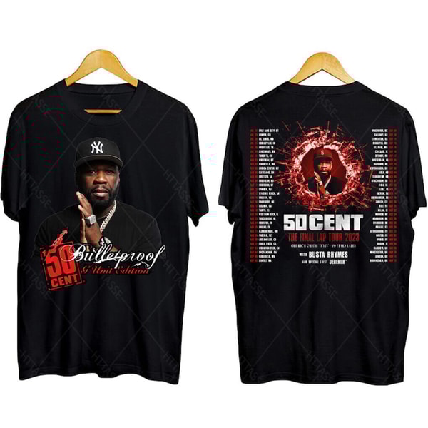 50Cent tour tshirt, 50Cent The Final Lap Tour 2023 Shirt.jpg