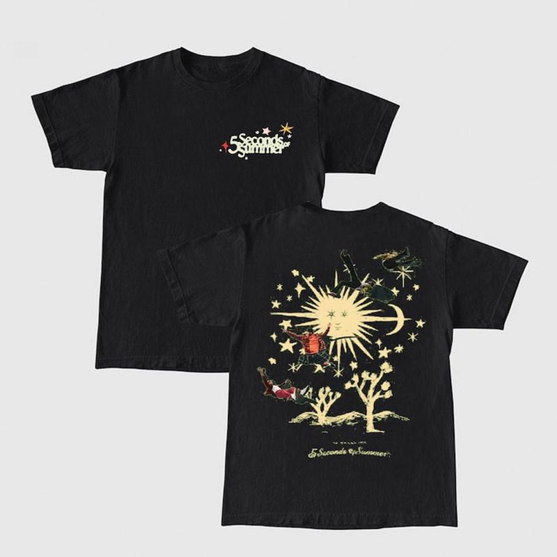 5SOS T Shirt, 5SOS Starry Night Shirt.jpg