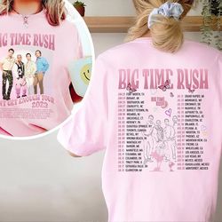 90s vintage big time rush band shirt, big time rush tour shirt, pop music shirt