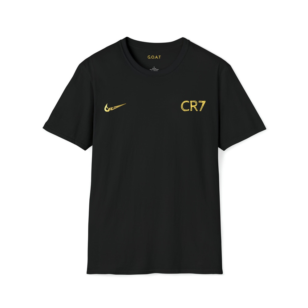 CR7 Gold and Black T-Shirt, CR7 Tshirt, Sports Tees, Football T-shirt 1.jpg
