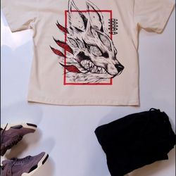 fox devil unisex t-shirt, anime tshirt, aki devil poster t-shirt, 42