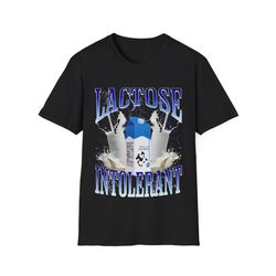 lactose intolerant funny meme gift t shirt for friends,cringy shirts gen z humor lactose tolerant