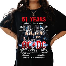 ACDC Vintage T-Shirt, ACDC Shirt Fan Gifts, 9