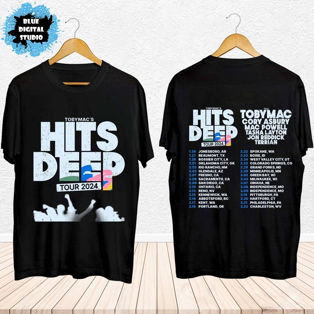 TobyMac Hits Deep Tour 2024 Shirt, TobyMac Fan Shirt, Rapper TobyMac 2024 Concert Shirt, TobyMac Shirt, TobyMac Tour Gift, TobyMac Tour Tee.jpg