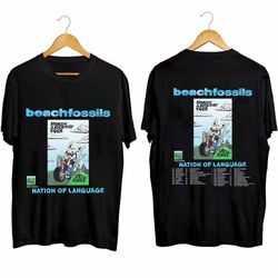 Beach Fossils Nation of Language 2024 Tour Shirt, Beach Fossils 2024 Concert Shirt, 24