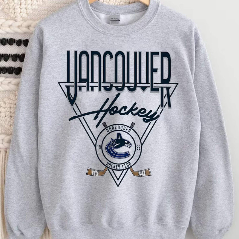 Vintage Vancouver Canucks Sweatshirt, Hockey Fan Shirt, Vancouver Hockey Shirt, Vancouver Hockey Vintage Tee, Unisex Vancouver Canucks Shirt.jpg