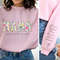 Personalized Mama Sweatshirt with Kids Name on Sleeve, This Mama Wears Her Heart On Her Sleeve Sweater, Custom Mother Day Gift from Daughter.jpg