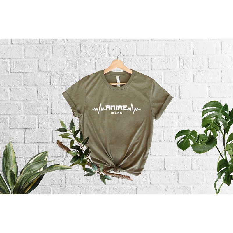 Anime Is Life, Hipster Shirt, Anime Shirt, Grunge Clothing, Gift for Anime Fan, Men Women Anime Is Life Shirt, Gift for Anime Lover.jpg