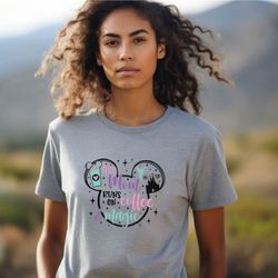 this mom runs on coffee and magic shirt, disney mom coffee shirt, 153