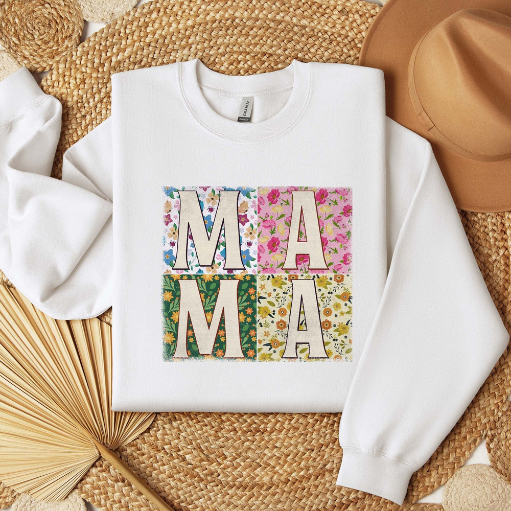 Mama Sweatshirt, Mothers Day Sweatshirt, Floral Mama Hoodie, Mom Birthday Gift, Retro Mama Sweatshirt, Wildflower Mama Hoodie, Gift for Mom.jpg