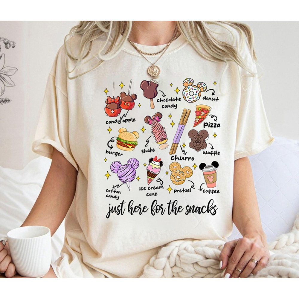 Disneyland Just Here For The Snacks Shirt, Disneyland Snacks Shirt, Snack Goals Shirt, Disneyland Vacation Shirt, Disneyland Epcot Shirt.jpg