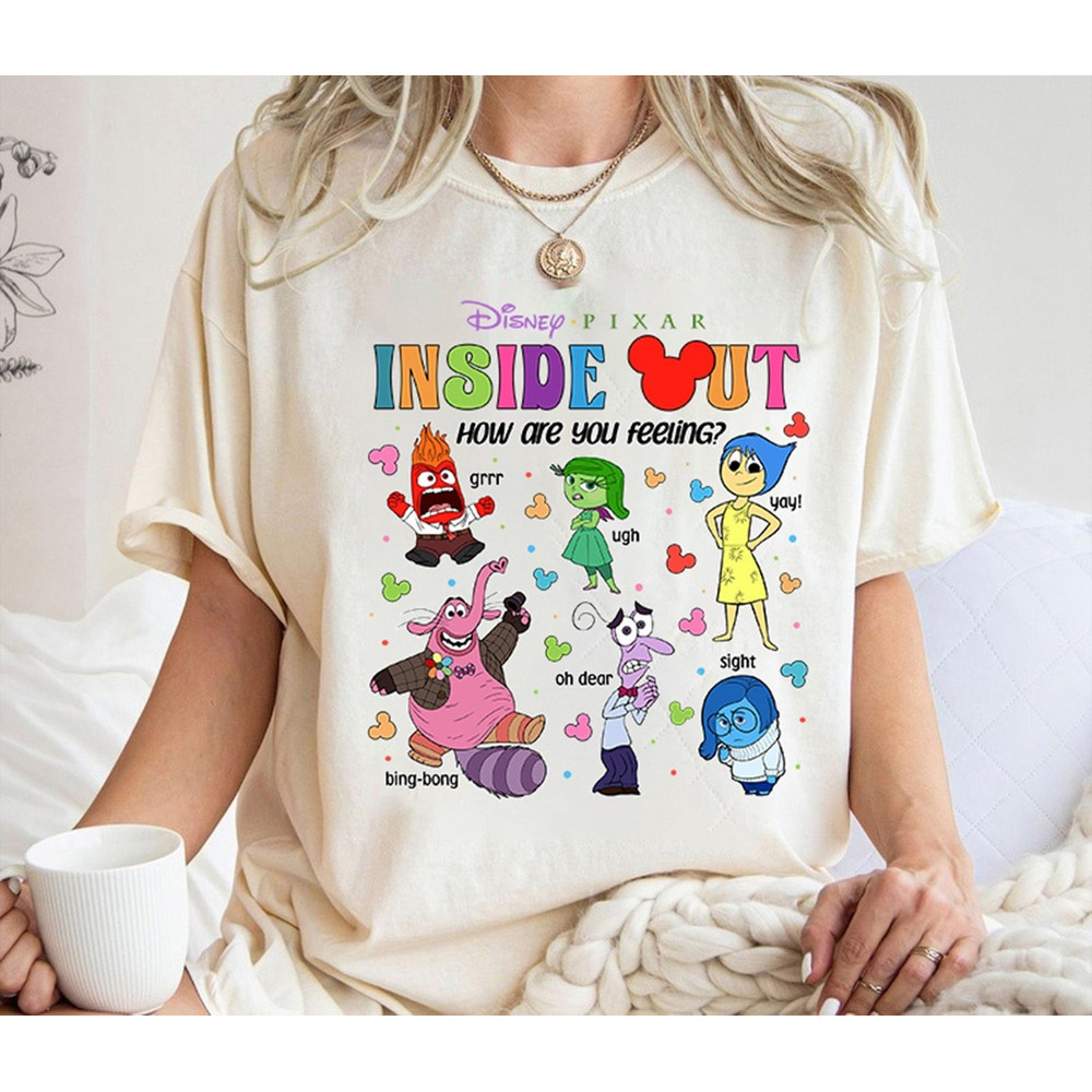 Emotional Adventures Inside Out Shirt, Inside Out Movie Shirt, Inside Out Characters Shirt, Joy Sadness Anger Envy, Inside Out Family Party.jpg