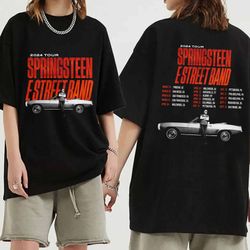 bruce springsteen & the e street band rescheduled us tour 2024 shirt, bruce springsteen fan shirt, 26