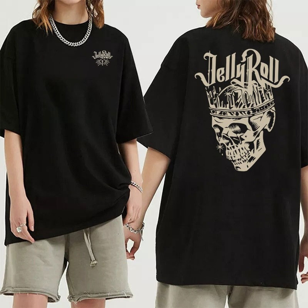 Jelly Roll The Beautifully Broken Tour 2024 Shirt, Jelly Roll Fan Shirt, Jelly Roll Whitsitt Chapel Crown Skull Shirt, Jelly Roll 2024 Tour.jpg