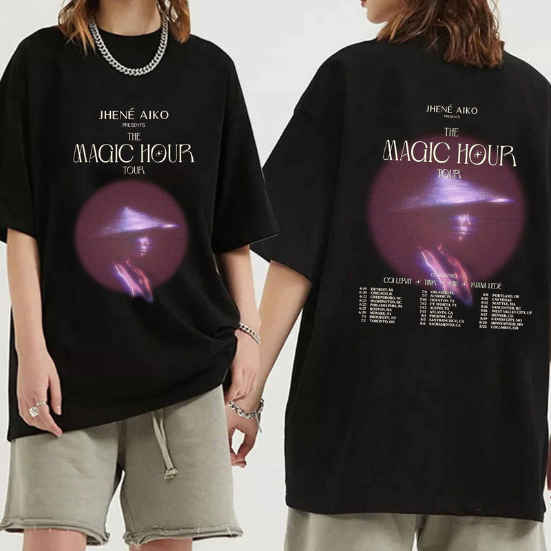 Jhene Aiko The Magic Hour Tour 2024 Shirt, Jhene Aiko Fan Shirt, Jhene Aiko 2024 Tour Shirt, The Magic Hour 2024 Concert Shirt 1.jpg