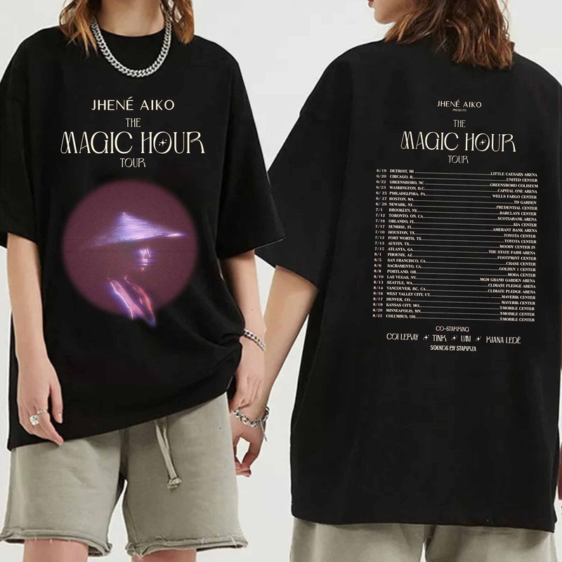 Jhene Aiko The Magic Hour Tour 2024 Shirt, Jhene Aiko Fan Shirt, Jhene Aiko 2024 Tour Shirt, The Magic Hour 2024 Concert Shirt.jpg