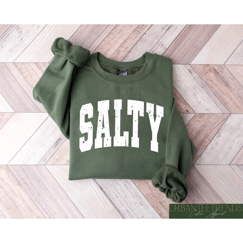 Cute Salty Sweatshirt, Salty Hoodie, Cute Beach Hoodie, Summer Sweatshirt, Cute Summer Hoodie, Beachy Sweatshirt, Summer Crewneck.jpg