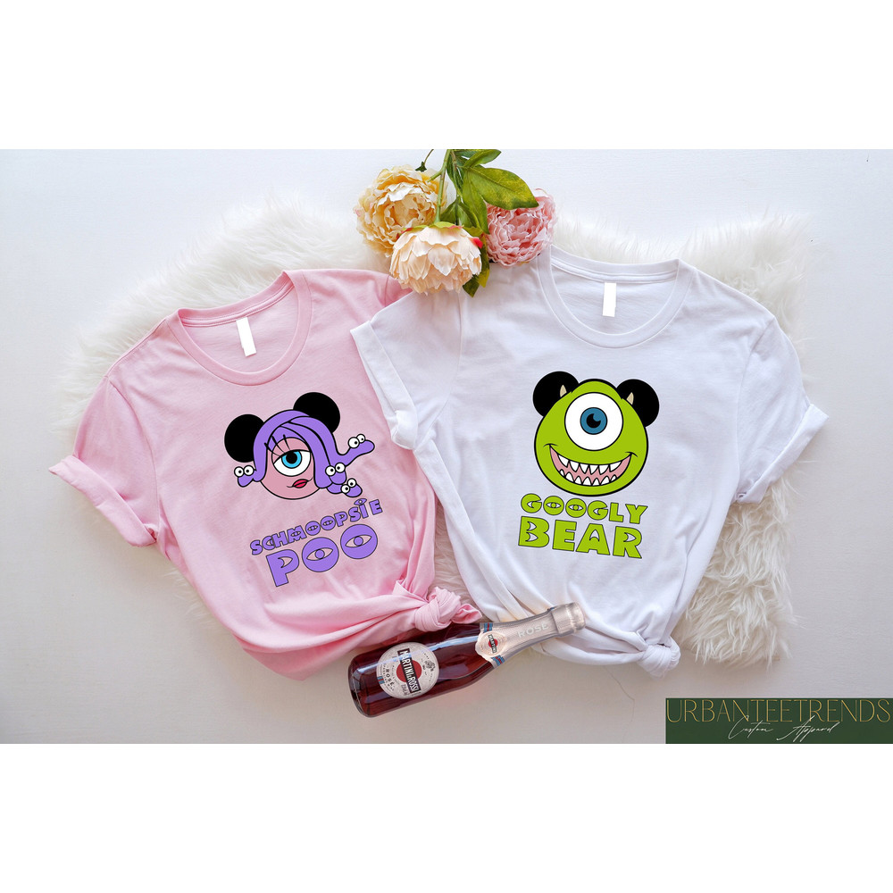 Googly Bear Shirt, Schmoopsie Poo Shirt, Disney Cartoon Tshirt, Disney Couple Shirt, Disney Animation Tshirt, Googly Bear and Celia Shirt.jpg