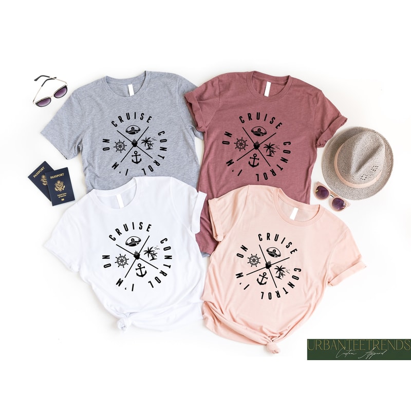 I'm On Cruise Control, Family Cruise Shirt, Family Vacation Sweatshirt, Plus Size Cruise Shirts, Cruise Ship Travel Tee, Cruise Lover Tee.jpg