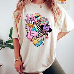 retro minnie and daisy shirt, disney minnie daisy summer tsh