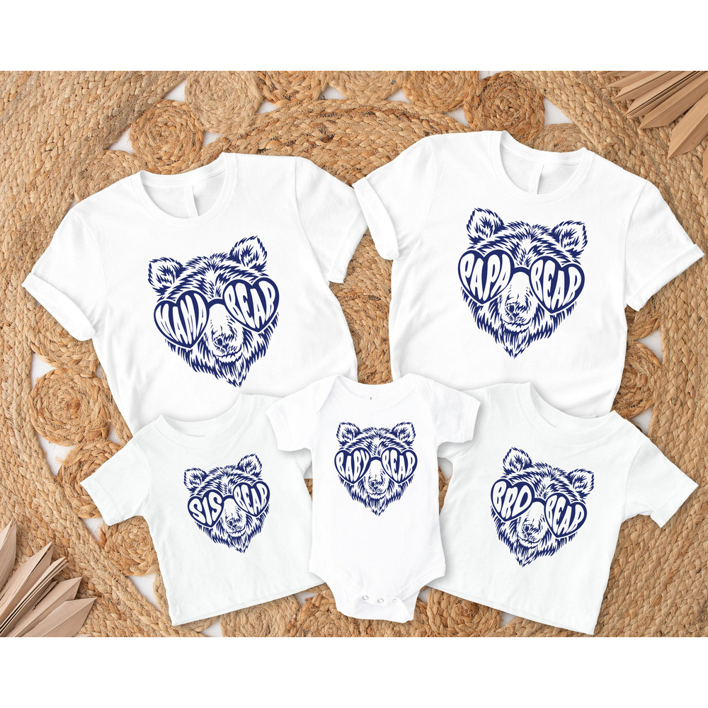 Bear shirt family, Daddy bear shirt, Mama bear and baby bear matching, Family shirts bear, Bears family shirt, Brother Bear shirts.jpg