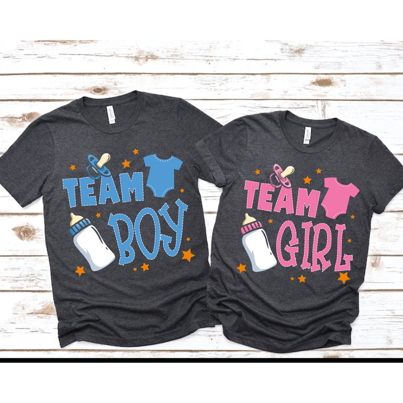 Keeper Of The Gender Shirt, Team Boy Team Girl Baby Announcement Sweatshirt, Gender Reveal Party, Baby Gender Shirt, Pregnancy Announcement.jpg