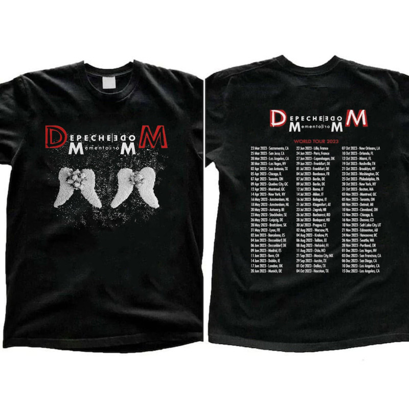Depeche Mode 2023 Fall Tour Shirt, Depeche Mode Memento Mori Tour Shirt, Depeche Mode Band Fan Shirt, Depeche Mode 2023 Concert Shirt.jpg