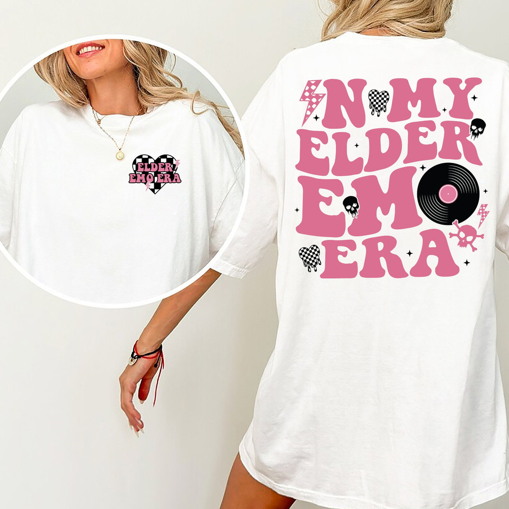 In My Elder Emo Era Comfort Colors Shirt, Emo Moms Skeleton, Mama Shirt, Elder Emo, Mothers Day Gifts, Emo Mama Tee, Mom Life, Motherhood.jpg