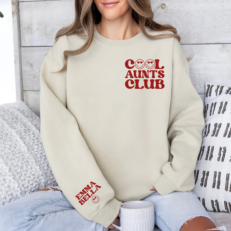 Personalized Aunt Sweatshirt with Kid Names, Gift for Her, Mother's Day Gift, Birthday Gift for Aunt, New Aunt Gift, Cool Aunt Shirt.jpg