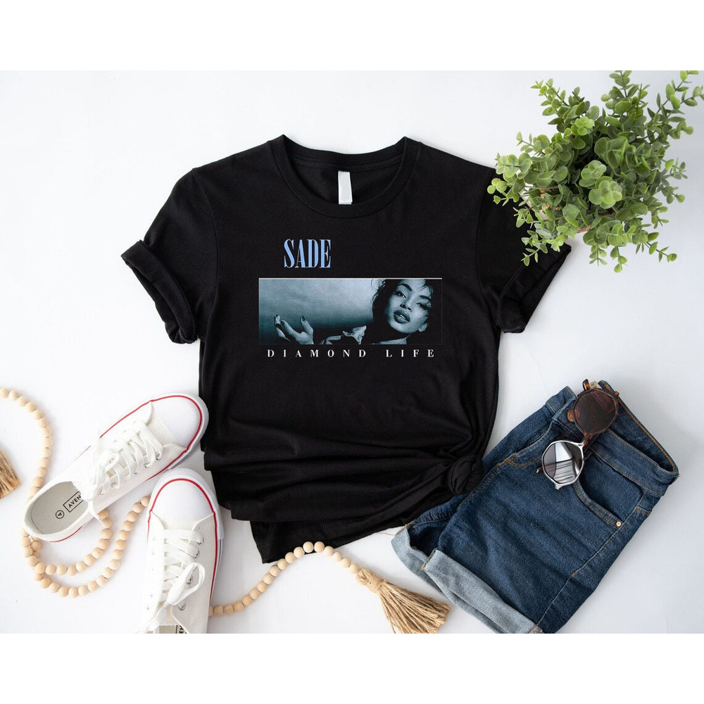 Sade T Shirt, Sade Tour Crewneck Tshirt, Sade Concert Shirt, Sade Diamond Life - Transparent Shirt, Sade Adu Shirt, Sade Retro Vintage.jpg
