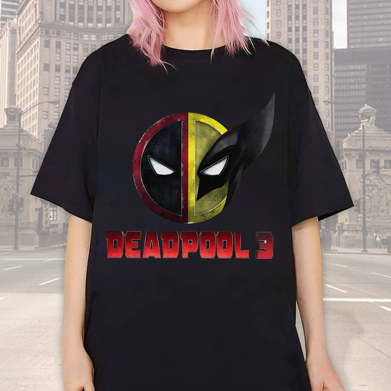 Deadpool 3 Shirt Deadpool & Wolverine Shirt Wolverine Deadpool Movie Shirt Ryan Reynolds Hugh Jackman Shirt Superhero X-Men Shirt.jpg