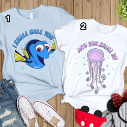 finding nemo i shall call you squishy shirt dory and jellyf