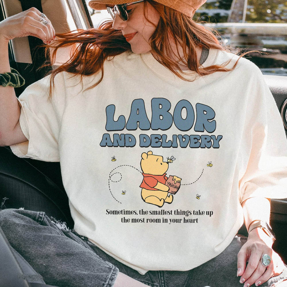 Labor and Delivery Nurse Sweatshirt, Vintage Bear Quote, Delivery Nurse Sweatshirt, Baby Nurse Crewneck Sweatshirt, Baby Nurse Sweater, L&D.jpg