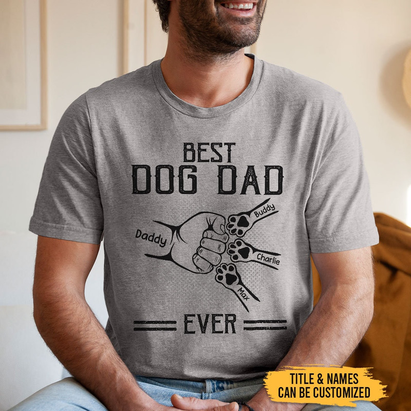 Custom Our Pets Are Our Family Dog Cat Sweatshirt, Personalized Pet Lovers Shirt, Father's Day Gift For Pet Owners, Pet Dad Birthday Gift.jpg