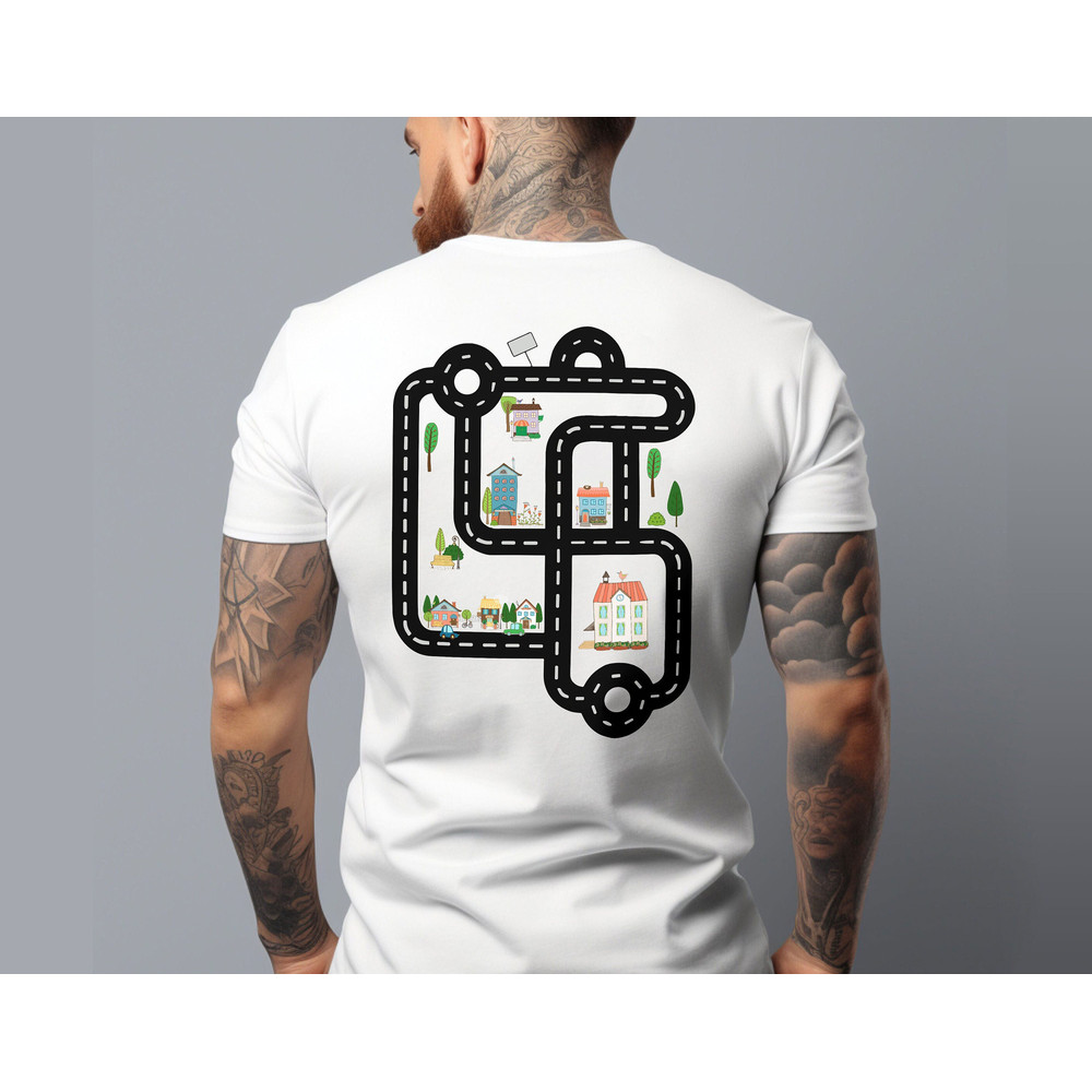 Car Track Dad Shirt Car Massage Shirt, Play Car Race Dad Shirt, Car Race Track Shirt, Daddy Birthday, Gift Unique Gift Dad.jpg