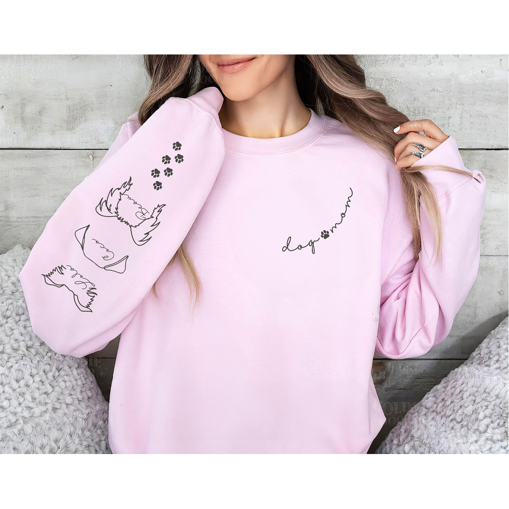 Personalized Dog Sweatshirt with Name, Custom Dog Mom Sweatshirt, Dog Mama Sweatshirt, Custom Pet Gift.jpg