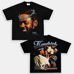 kendrick lamar tshirt, vintage retro 90s shirt, vintage kendrick lamar y2k graphic shirt, oversized unisex heavyweight