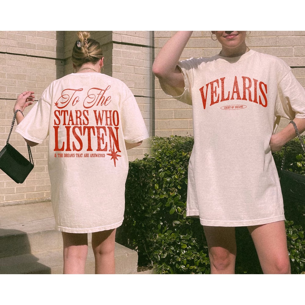 ACOTAR Comfort Colors Shirt To The Stars Quote T-Shirt Velaris Night Court Rhysand Feyre Licensed SJM Universe Merch Bookish Shirt Gift.jpg