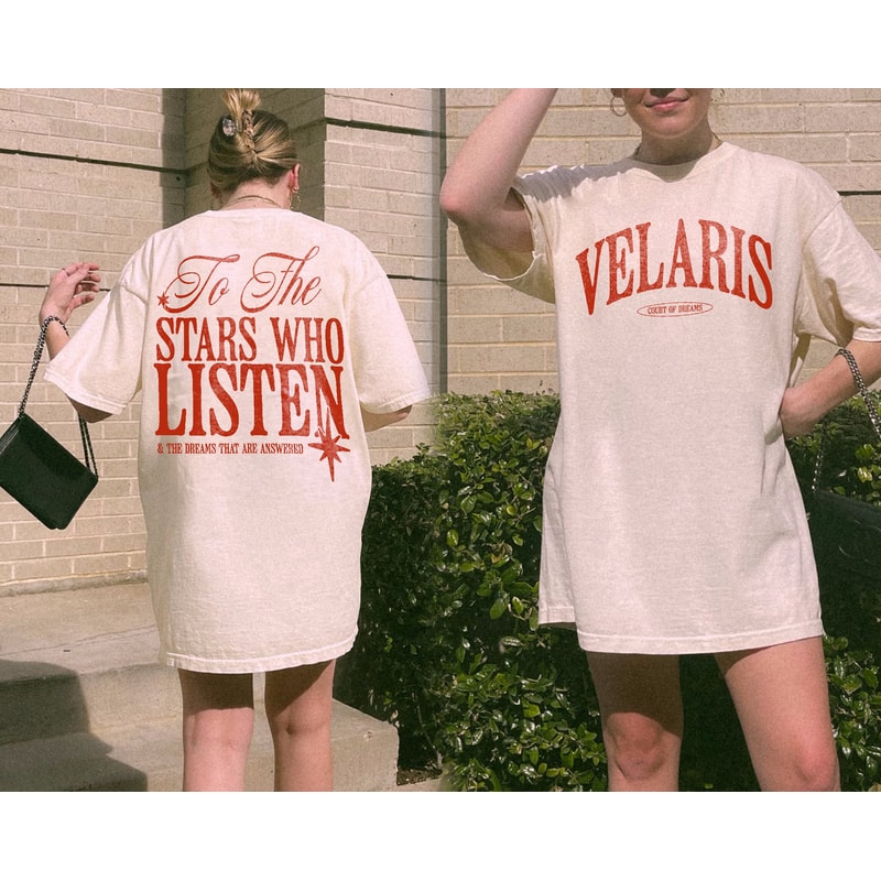 ACOTAR Comfort Colors Shirt To The Stars Quote T-Shirt Velaris Night Court Rhysand Feyre Licensed SJM Universe Merch Bookish Shirt Gift.jpg