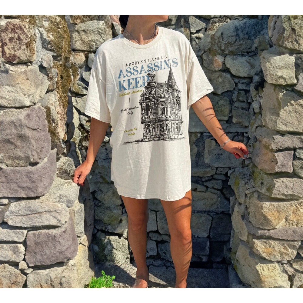 Assassin's Keep Shirt Throne Of Glass Merch Aelin Galathynius Terrasen Licensed SJM Universe Merch ACOTAR Crescent City Manon Blackbeak.jpg