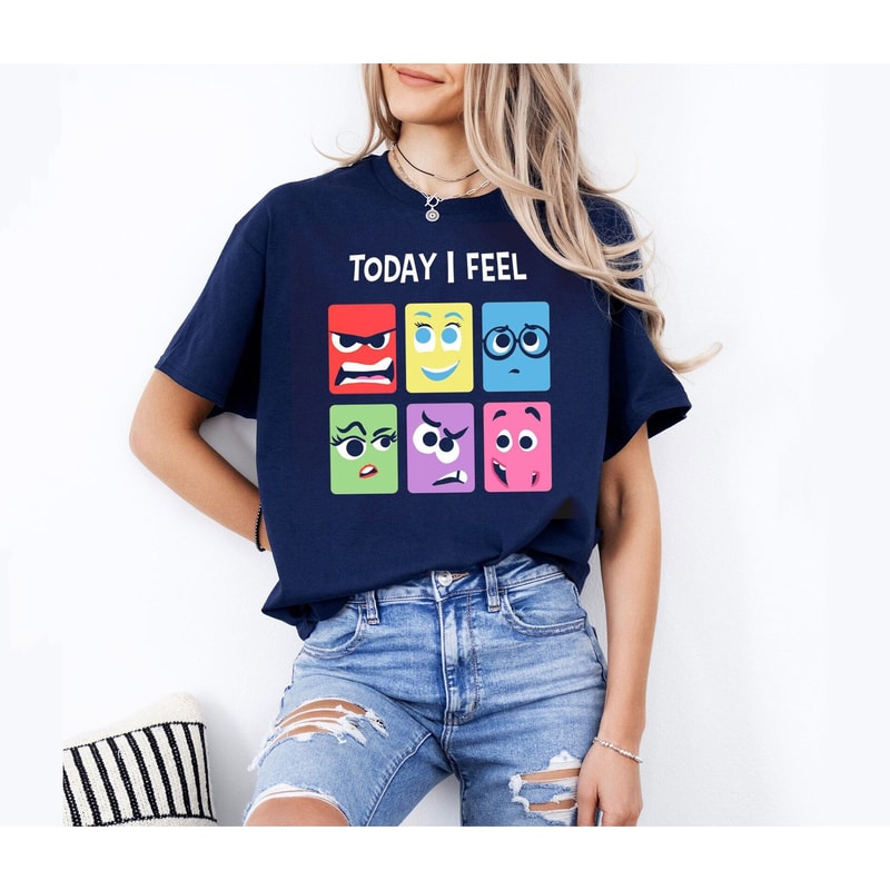 Cute Today I Feel Inside Out Disney Shirt, Disney Inside Out Emotions Shirt, Inside Out Merch Shirt, Emotions Shirt, Gift Ideas.jpg