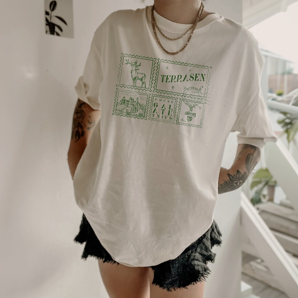 Terrasen Shirt Throne Of Glass Aelin Galathynius Sweatshirt Rowan Whitethorn Dorian Thirteen Manon Blackbeak Licensed SJM Merch ACOTAR TOG.jpg